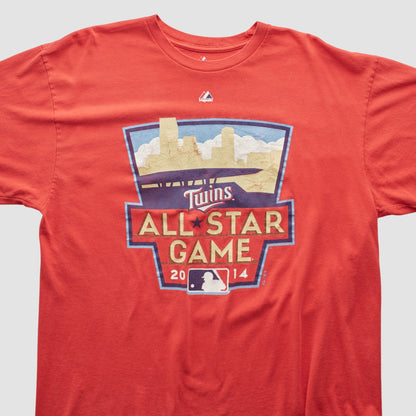 Minnesota Twins Majestic 2014 T-shirt - Red Vintage