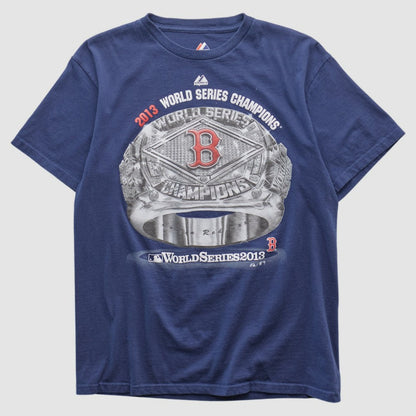 Boston Red Sox Majestic 2013 T-shirt - Navy Vintage