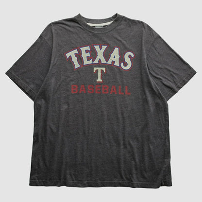 Texas Rangers MLB 2000s T-shirt - Dark Heather Gray Vintage