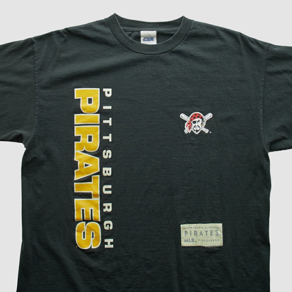Pittsburgh Pirates CSA 2000s T-shirt - Black Vintage