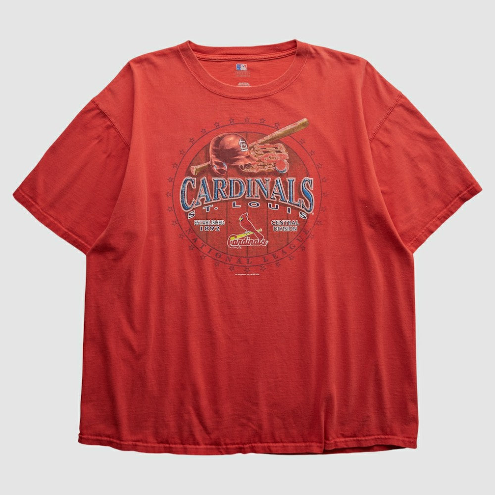 St. Louis Cardinals Genuine Merchandise 2000s T-shirt - Red Vintage