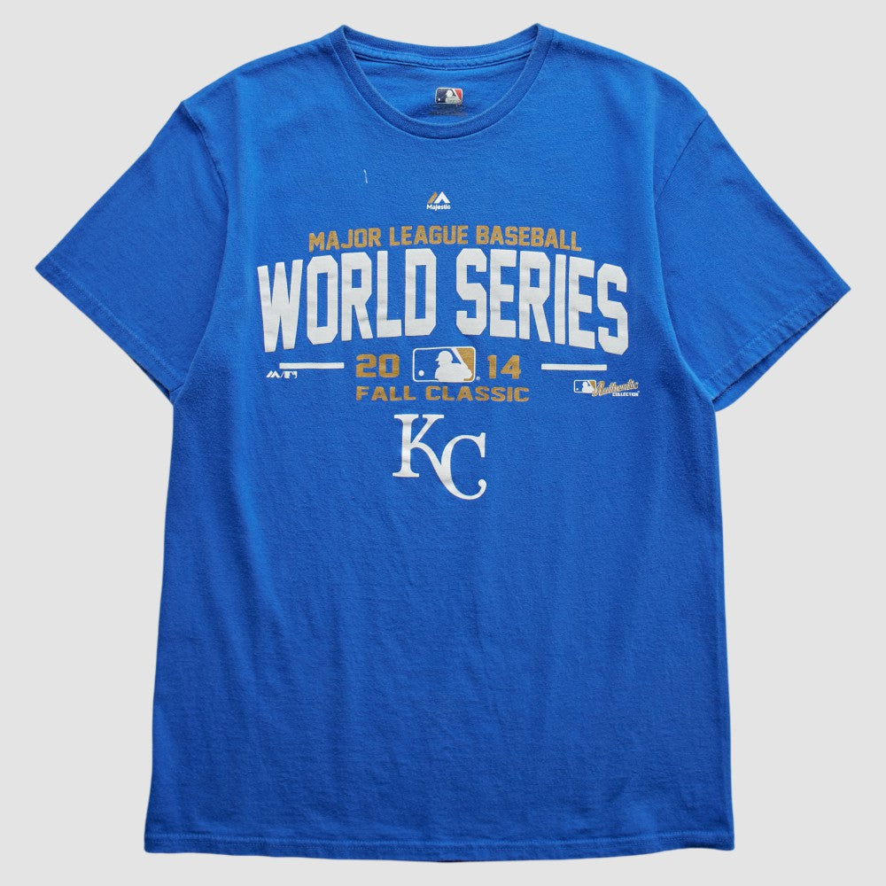 Kansas City Royals Majestic 2014 T-shirt - Blue Vintage