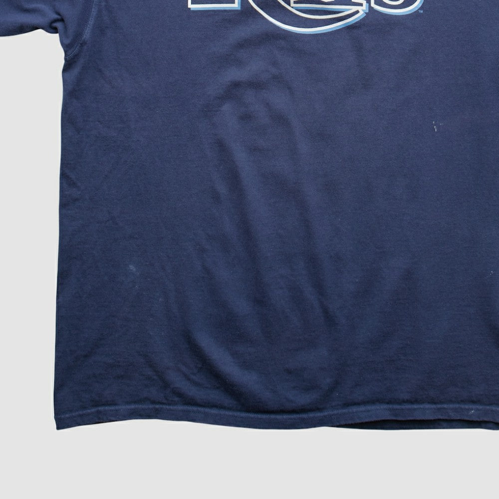 Tampa Bay Rays Majestic 2008 T-shirt - Navy Vintage