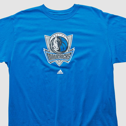 Dallas Mavericks 2010s T-shirt sale - Blue Vintage | Adidas on sale