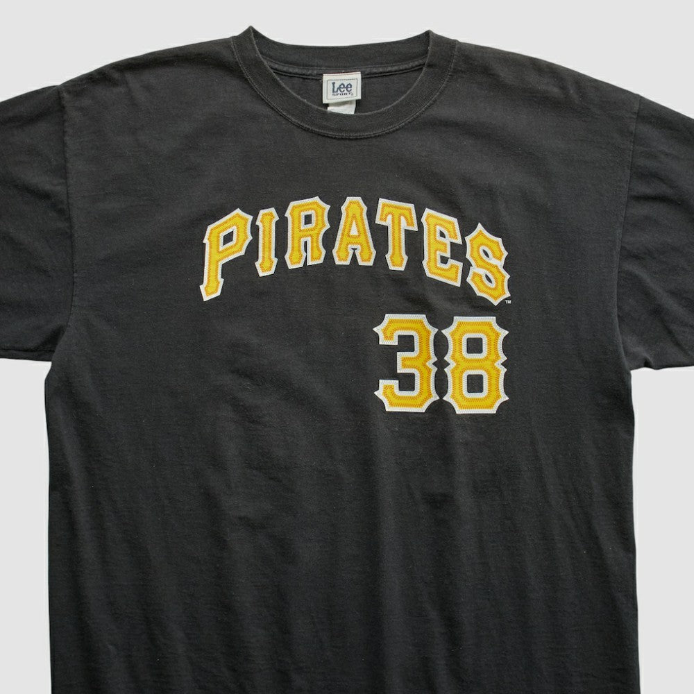 Pittsburgh Pirates Lee Apparel 2000s T-shirt - Black Vintage