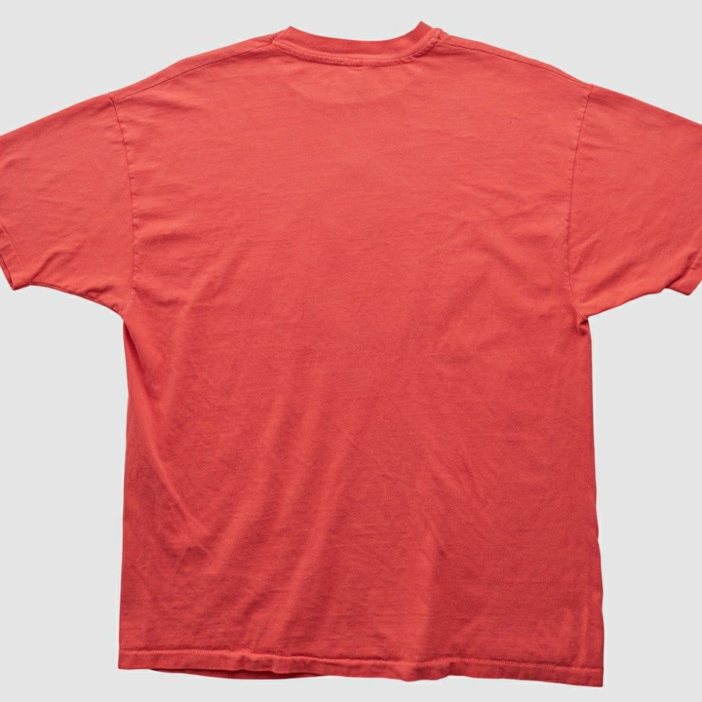 Texas Rangers Hanes 90s T-shirt - Red Vintage