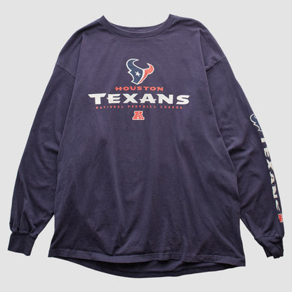 Houston Texans NFL 2000s Long Sleeve T-shirt - Navy Vintage outlet