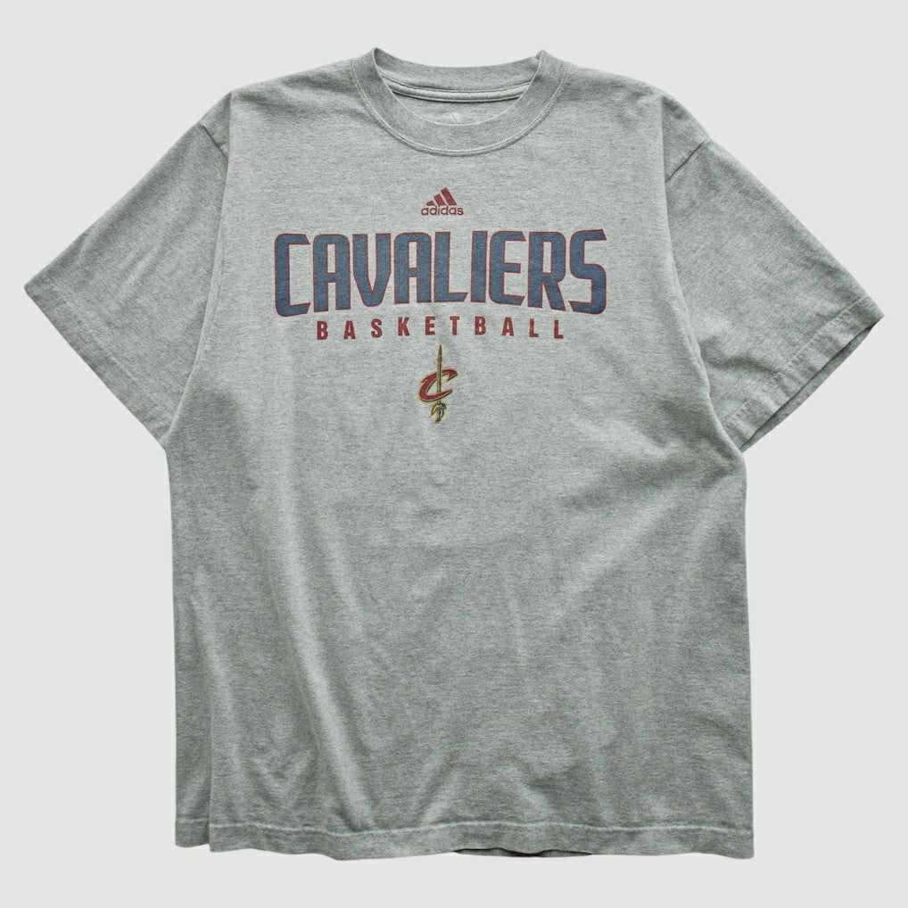 Cleveland Cavaliers 2010s T-shirt sale - Heather Gray Vintage | Adidas on sale