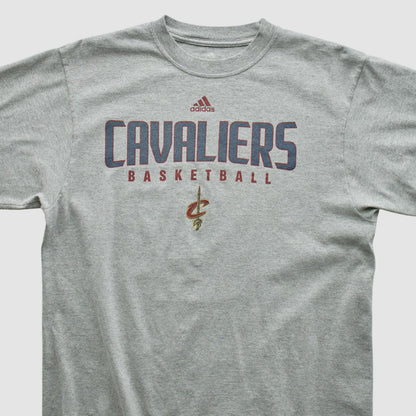 Cleveland Cavaliers 2010s T-shirt sale - Heather Gray Vintage | Adidas on sale