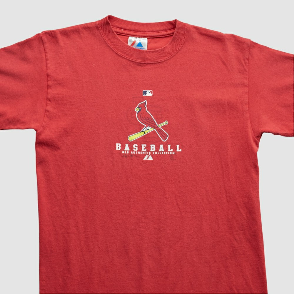 St. Louis Cardinals Majestic 2008 T-shirt - Red Vintage