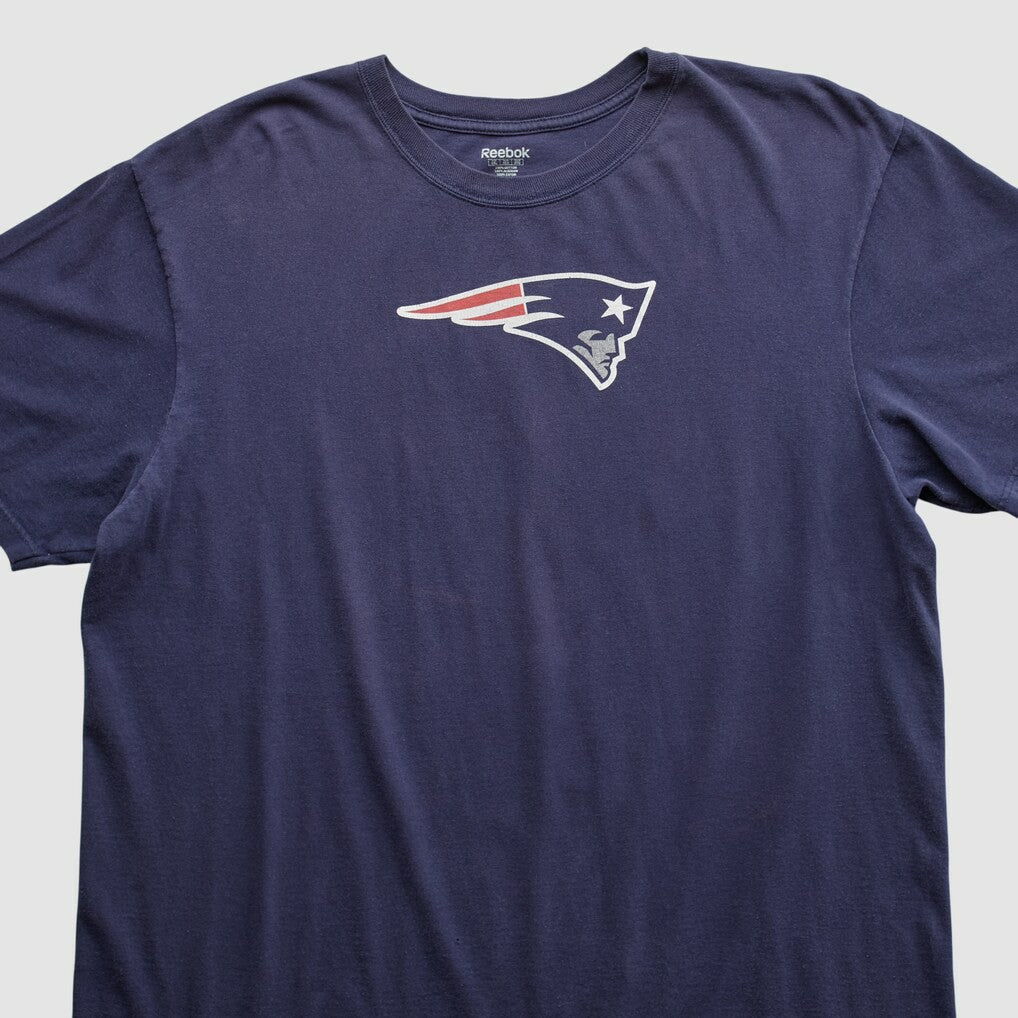 New England Patriots Reebok 2000s T-shirt - Navy Vintage outlet