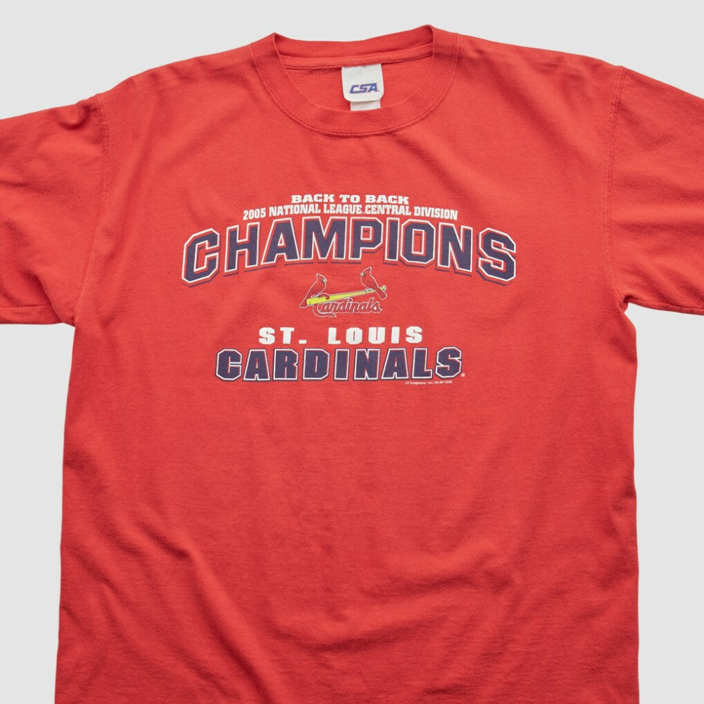 St. Louis Cardinals CSA 2005 T-shirt - Red Vintage