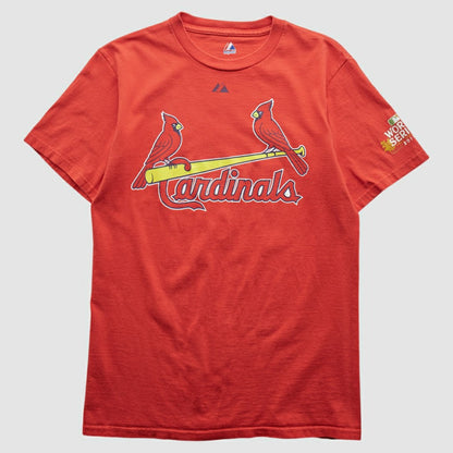 St. Louis Cardinals Majestic 2011 T-shirt - Red Vintage