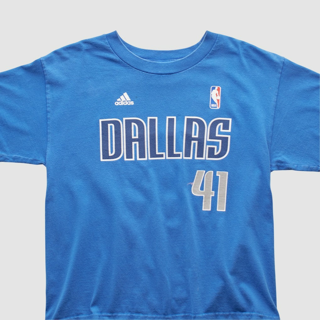Dallas Mavericks 2010s T-shirt sale - Blue Vintage | Adidas outlet