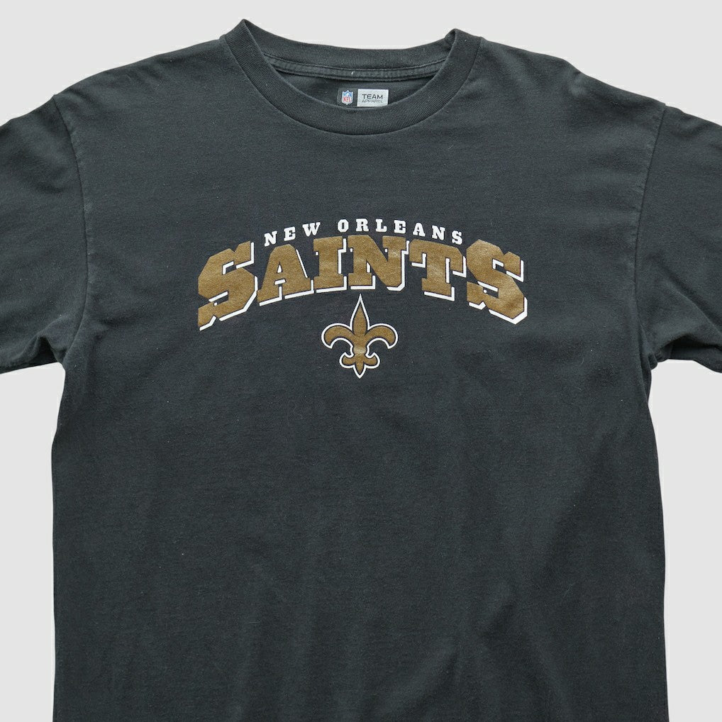 New Orleans Saints NFL 2000s Long Sleeve T-shirt - Black Vintage outlet