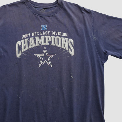 Dallas Cowboys Reebok 2007 T-shirt - Navy Vintage outlet