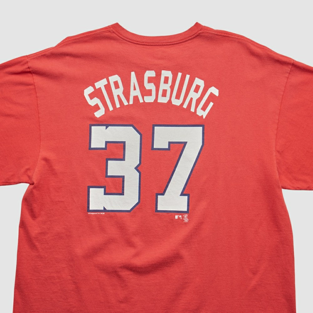 Washington Nationals Genuine Merchandise 2000s T-shirt - Red Vintage