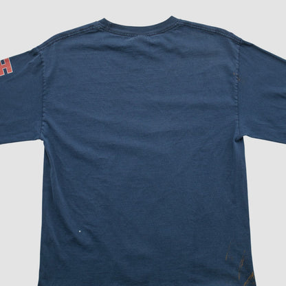 Houston Texans NFL 2000s Long Sleeve T-shirt - Navy Vintage on sale