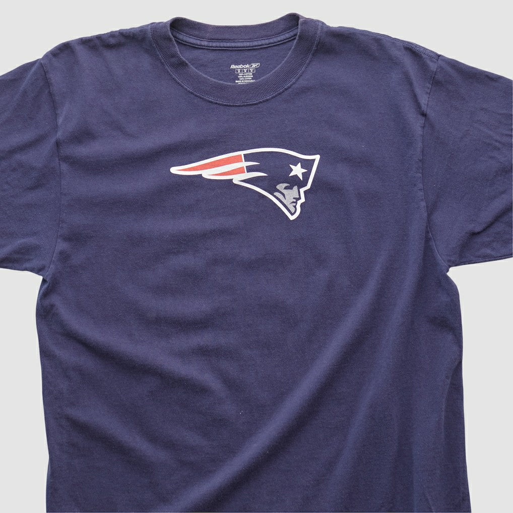 New England Patriots Reebok 2000s T-shirt - Navy Vintage outlet
