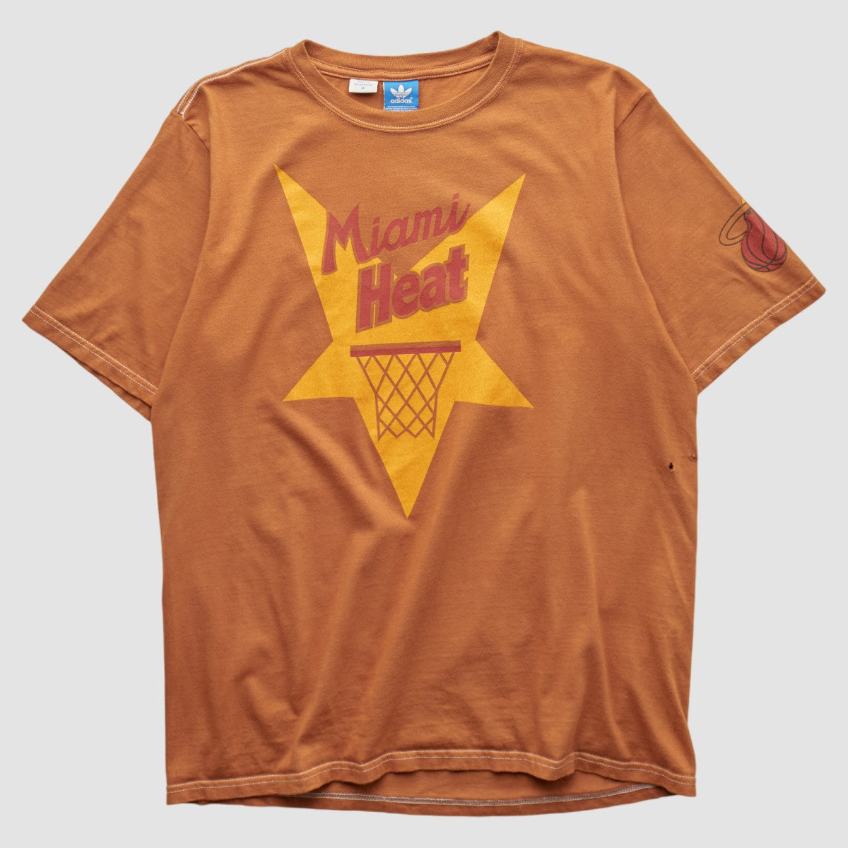 Miami Heat 2010s T-shirt - Orange Vintage | Adidas discount