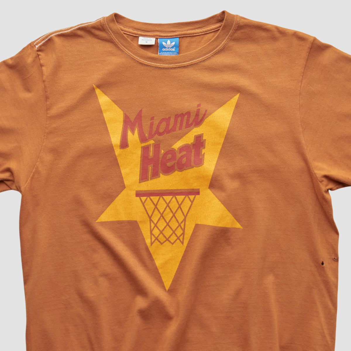 Miami Heat 2010s T-shirt - Orange Vintage | Adidas discount