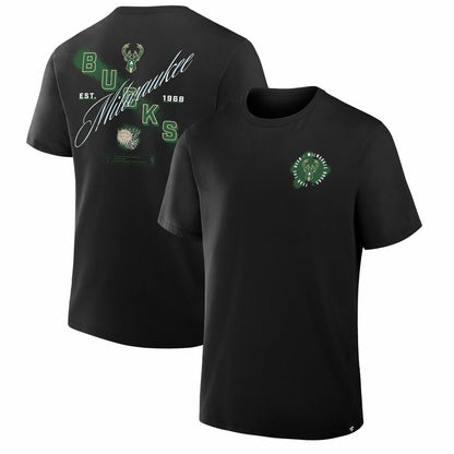 Milwaukee Bucks SOS T-Shirt - Black shop