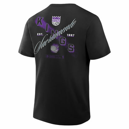 Sacramento Kings SOS T-Shirt - Black on sale