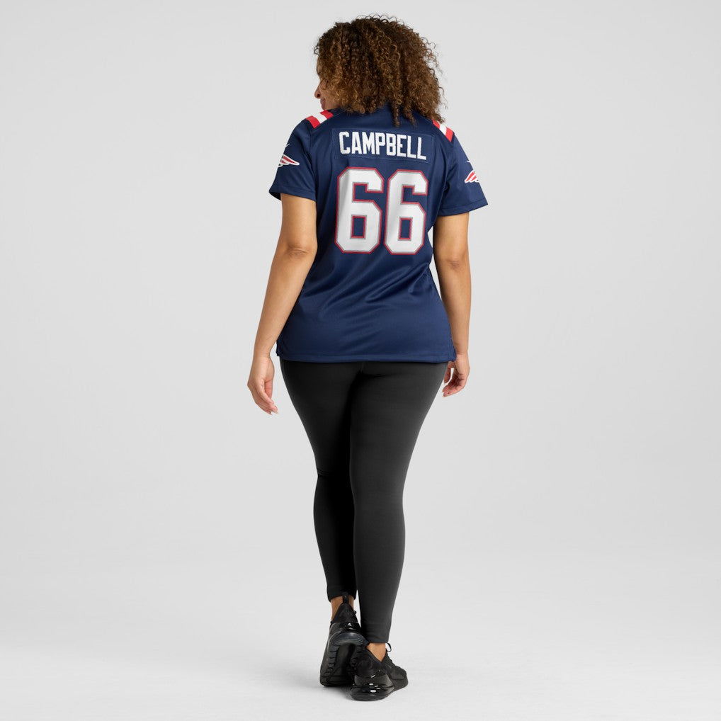 Will Campbell New England Patriots Women's Team Game Jersey - Navy | Nike cheap