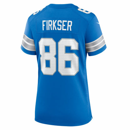 Anthony Firkser Detroit Lions Women's Team Game Jersey - Blue | Nike cheap