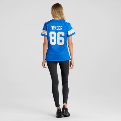 Anthony Firkser Detroit Lions Women's Team Game Jersey - Blue | Nike cheap