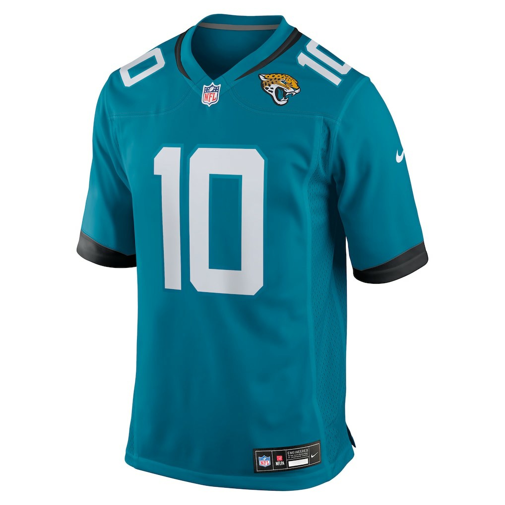 Carter Bradley Jacksonville Jaguars Team Game Jersey - Teal | Nike online
