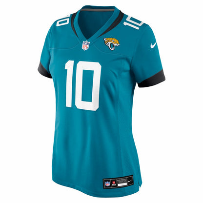 Carter Bradley Jacksonville Jaguars Women's Team Game Jersey - Teal | Nike for sale
