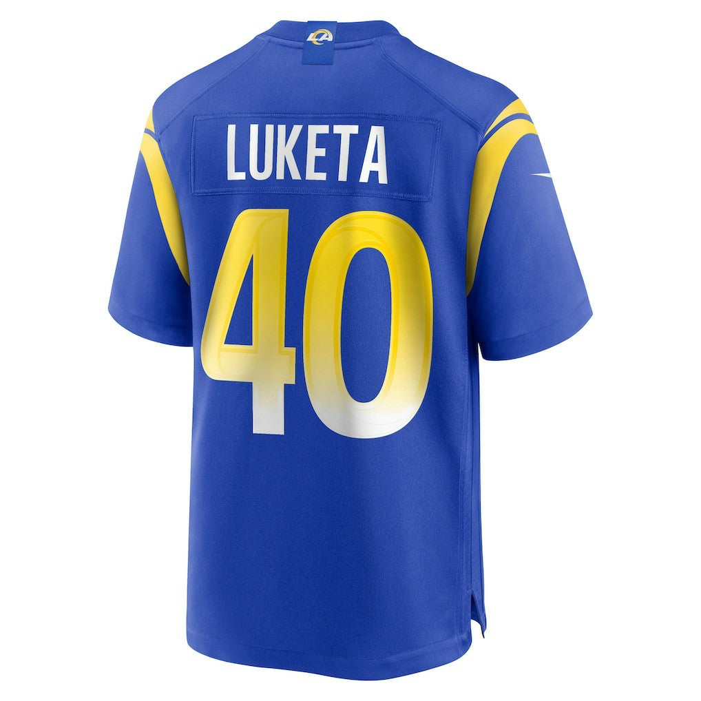 Jesse Luketa Los Angeles Rams Team Game Jersey - Royal | Nike outlet