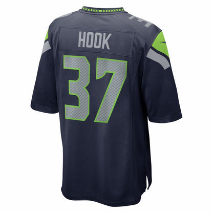 Maxen Hook Seattle Seahawks Team Game Jersey - College Navy | Nike online