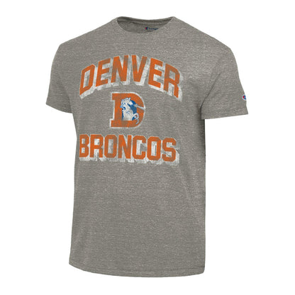 Denver Broncos Champion Ultimate Tri-Blend T-Shirt - Charcoal outlet