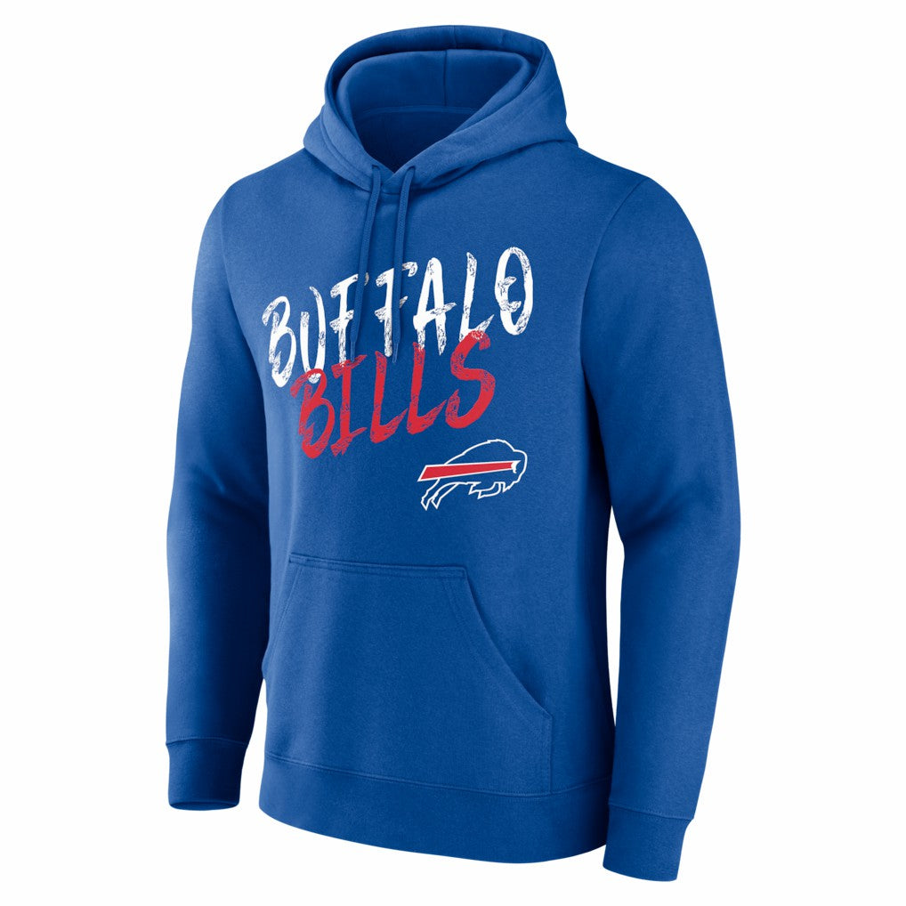 Buffalo Bills Hustle Personalized Name & Number Hoodie - Royal on sale