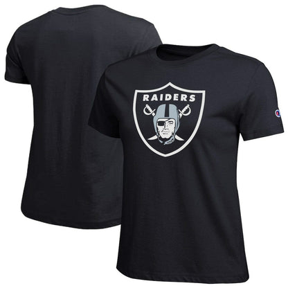 Las Vegas Raiders Champion Women's Logo T-Shirt - Black outlet