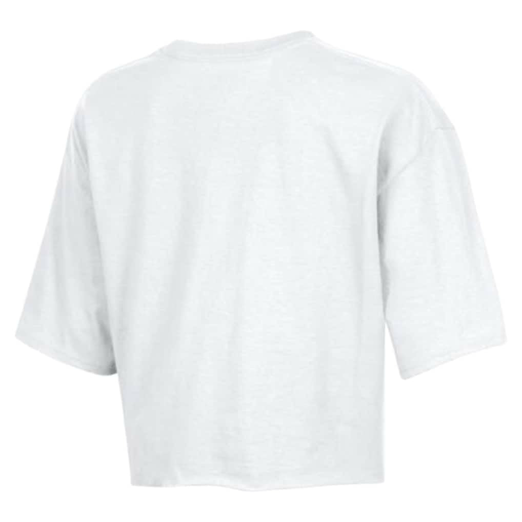 Las Vegas Raiders Champion Women's Boyfriend Cropped T-Shirt - White sale