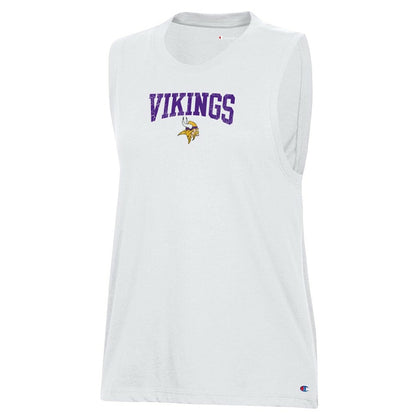 Minnesota Vikings Champion Women's Muscle Tank Top - White online