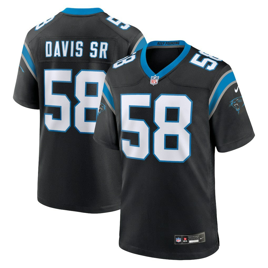 Thomas Davis Sr. Carolina Panthers Team Retired Game Jersey - Black | Nike discount