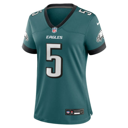 Donovan McNabb Philadelphia Eagles Women's Team Retired Game Jersey - Midnight Green | Nike online