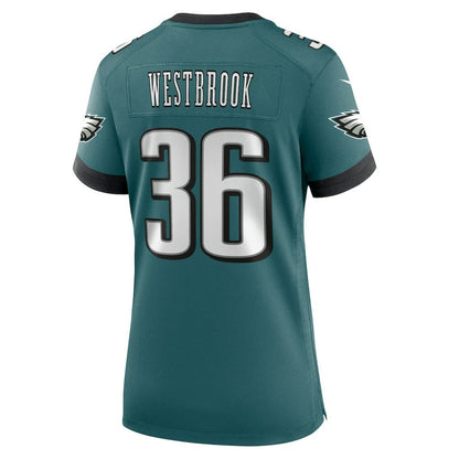 Brian Westbrook Philadelphia Eagles Women's Team Retired Game Jersey - Midnight Green | Nike cheap