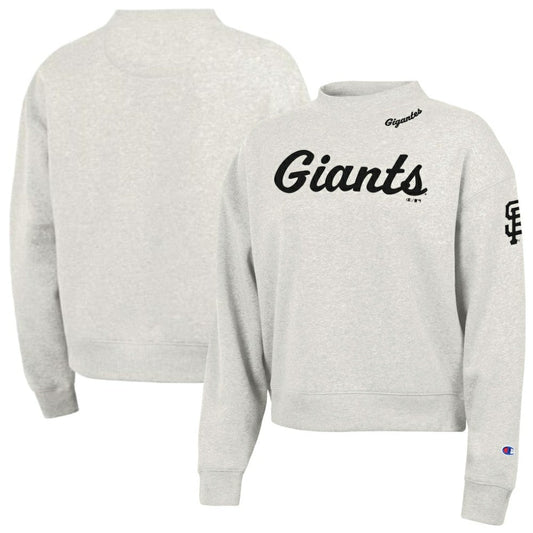 San Francisco Giants Champion Women's Triumph Tri-Blend Sweatshirt - Stone