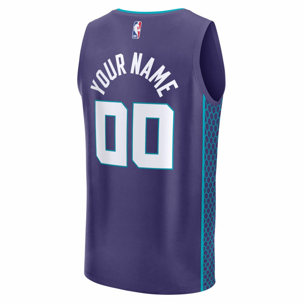 Charlotte Hornets Youth Fastbreak Custom Jersey - Statement Edition - Purple | Fanatics for sale
