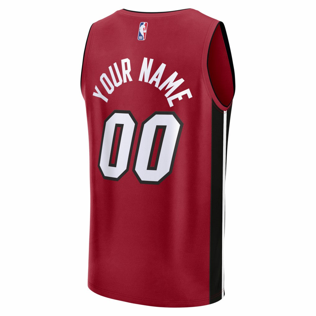 Miami Heat Fastbreak Custom Jersey - Statement Edition - Red | Fanatics outlet