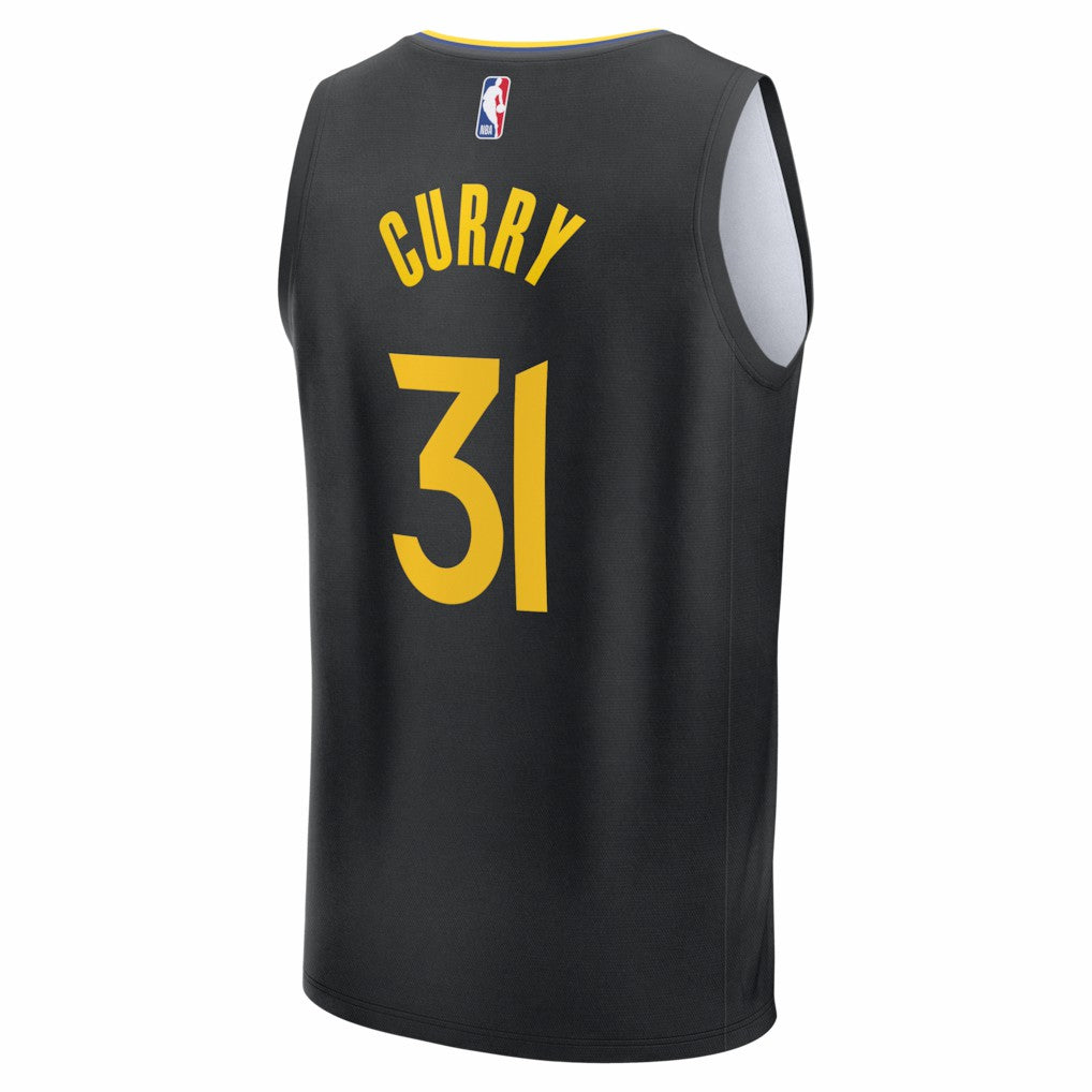Seth Curry Golden State Warriors Fast Break Replica Player Jersey sale - Statement Editi- Black | Fanatics cheap