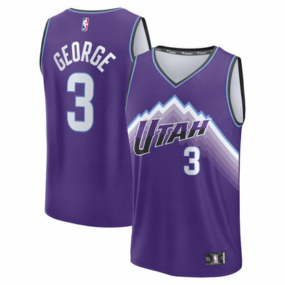Keyonte George Utah Jazz Fast Break Replica Jersey - Purple - Icon Edition | Fanatics discount