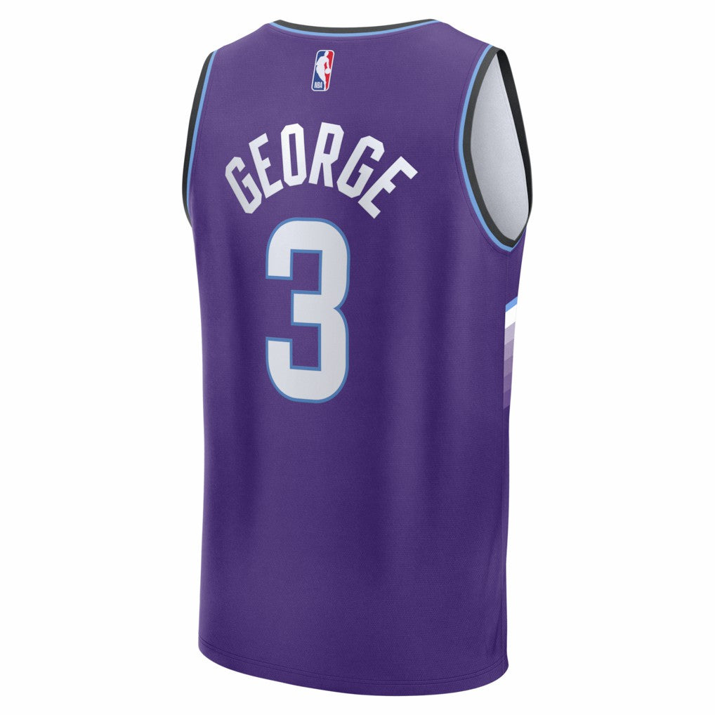 Keyonte George Utah Jazz Fast Break Replica Jersey - Purple - Icon Edition | Fanatics discount