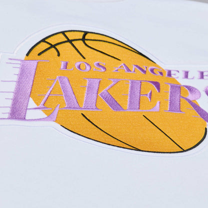 Los Angeles Lakers Arctic Fleece Sweatshirt - White | Mitchell & Ness cheap