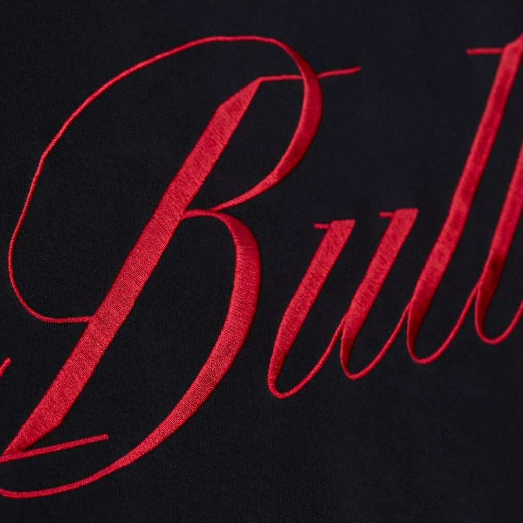 Chicago Bulls Women's Hardwood Classics Script Lightweight Sweatshirt - Black | Mitchell & Ness discount